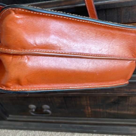 Tooled Leather Hair On Purse - Picture 7 of 7